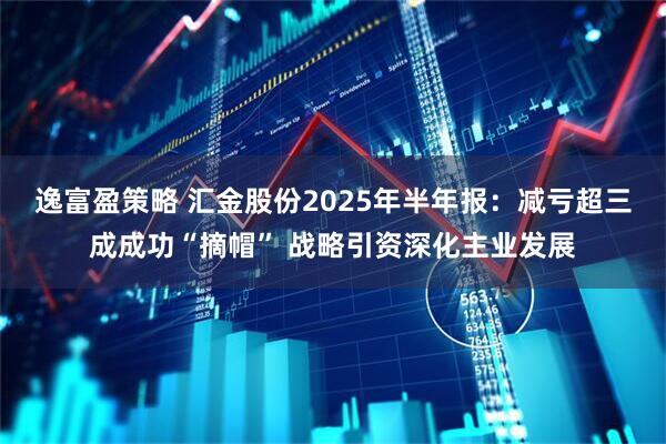 逸富盈策略 汇金股份2025年半年报：减亏超三成成功“摘帽” 战略引资深化主业发展